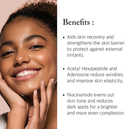 Salmon & Peptide Nutrition Cream – 1.76 fl oz– Deeply Hydrating Face Moisturizer with Collagen & Peptides for Dry, Aging Skin – Korean Skincare for Soothing Redness and Improving Elasticity