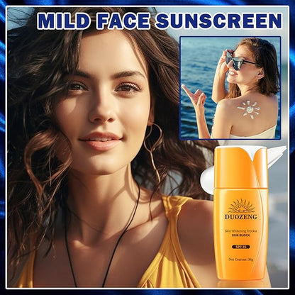 Sun Stick,Watery Sunscreen Stick for Face,Matte Long
