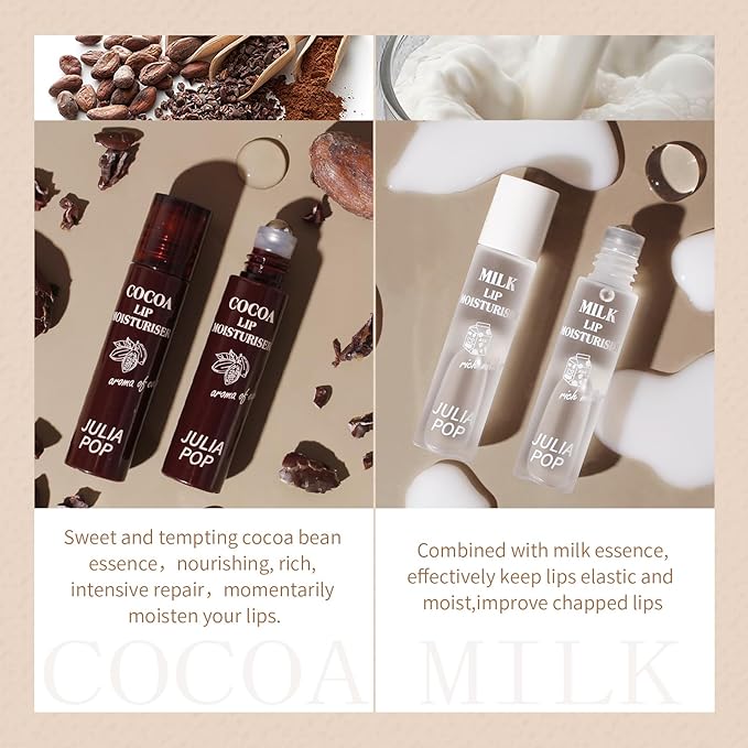 Lip Oil, Lip Balm Set Lasting Night（Pack
