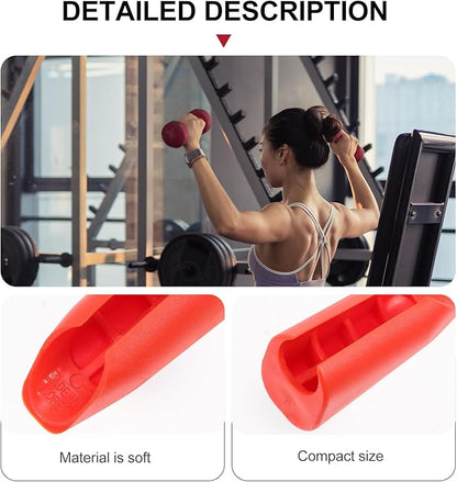 Kisangel 2 Pairs Barbell Pad Grasp Grip Barbell