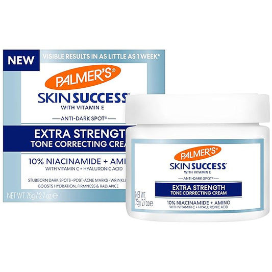 Palmer's Skin Success Extra Strength Tone Correcting Face Cream, 2.7 Fl Oz, Dark Spot Corrector for Discoloration, Age Spots and Post-Acne Marks