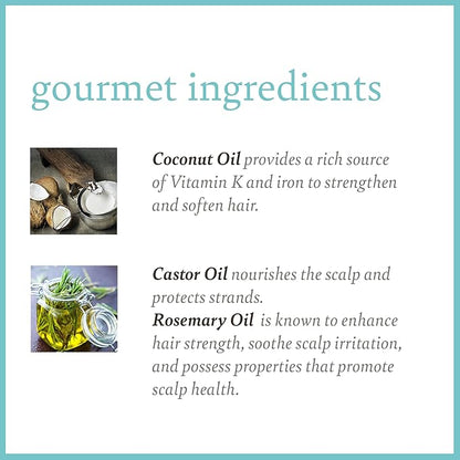 Camille Rose Coconut Water Curl Conditioner with Natural Coconut, Rosemary, & Castor Oils to Hydrate and Detangle, for Curly & Coily Hair Types, 12 oz