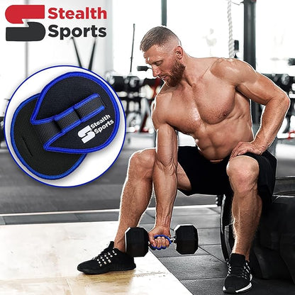 Weight Lifting Gym Grip Pads Non-Slip Neoprene Pull