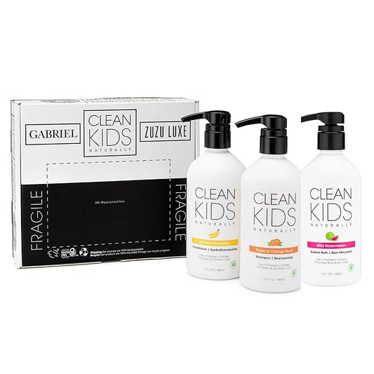 Clean Kids Naturally Bath Sets (Shampoo,