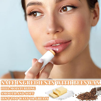Demissle 150 Pcs Unlabeled Lip Balm Guests