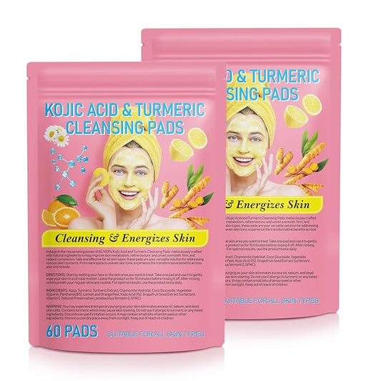 Turmeric face scrub pads, 120pcs