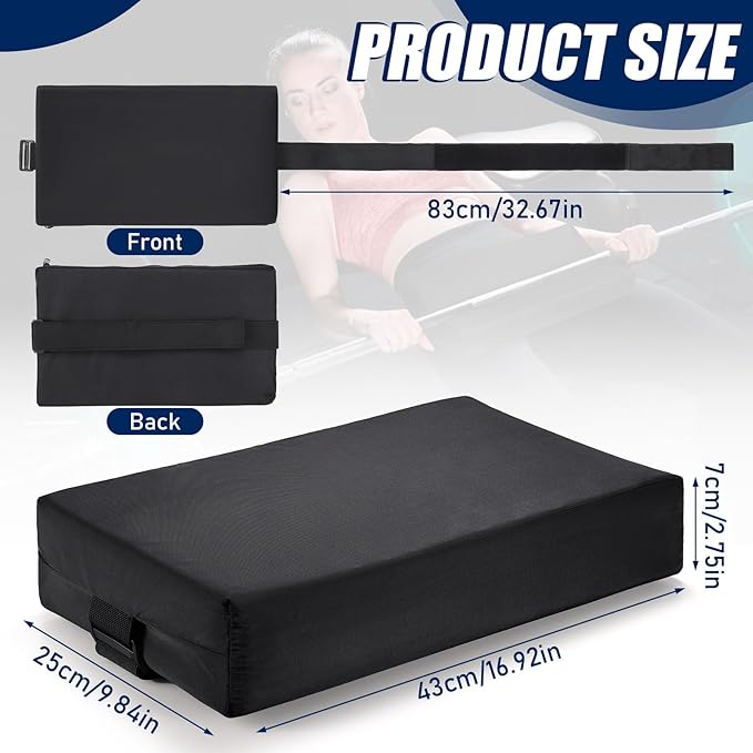 TOBWOLF Square Hip Thrust Cushion Pad