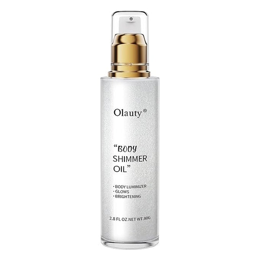 Shimmer Body Oil, Highlighter Makeup Smooth Glitter Glow