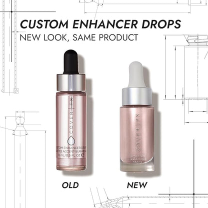 COVER FX Custom Enhancer Drops - Candlelight: Classic Liquid Highlighter 15mL
