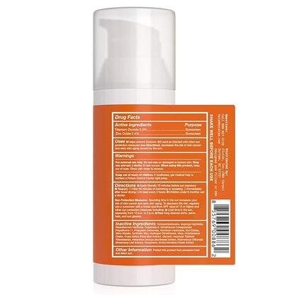 Carpe Primer Face Makeup Base ~New~ Zinc Mineral Tinted Sunscreen
