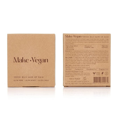Vegan Tinted, Lip Moisturizer Gifts Sets Animals