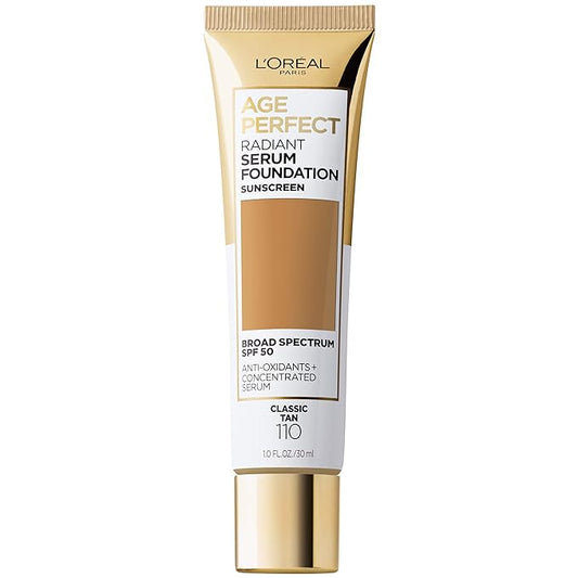 L'Oreal Paris Age Perfect Radiant Serum Foundation with 1 Ounce