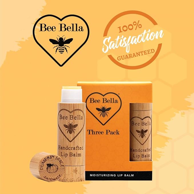 Bee Bella Lip Balm Pumpkin Spice Long-Lasting