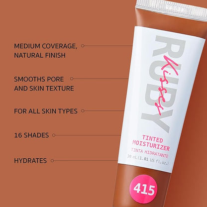 Ruby Kisses Tinted Moisturizer, Hydration, Calm & Revitalize