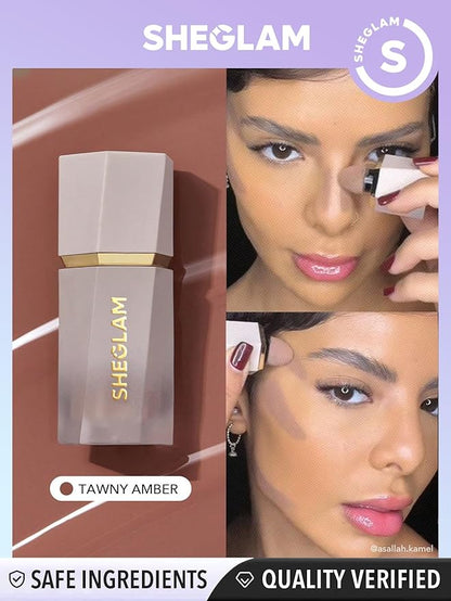 SHEGLAM Sun Sculpt Cool Toned Liquid Contour Stick Tawny Amber