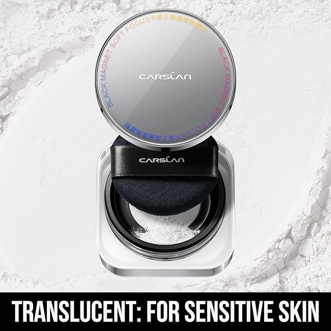 Soft Focus Loose Setting Powder, Waterproof, Matte, Oil For Sensitive