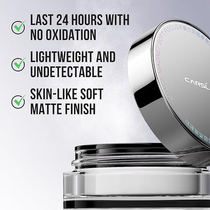 Soft Focus Loose Setting Powder, Waterproof, Matte, Oil For Sensitive