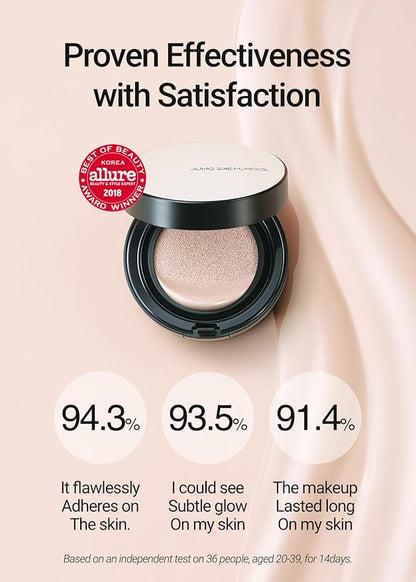 [JUNGSAEMMOOL OFFICIAL] Essential Skin Nuder Cushion (Medium Deep) Cream Foundation