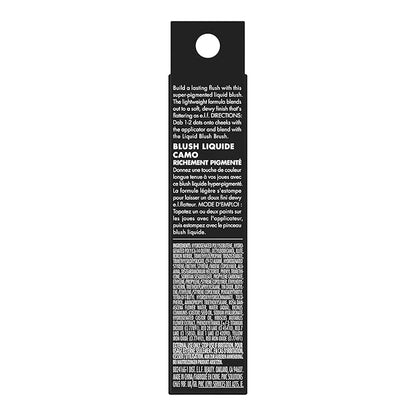e.l.f. Camo Liquid Blush, Long-lasting Liquid Blush For Dusty Rosé