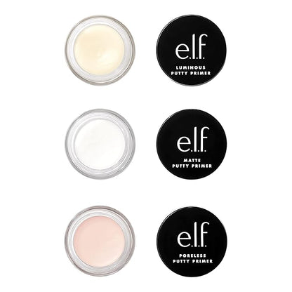 e.l.f. Cosmetics Putty Primer Trio, Includes Poreless Putty, of 1) 0.14 Oz