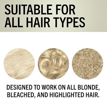 Schwarzkopf Keratin Blonde Anti Brass Purple Mask, 1 Application - Hair Dye Treatment Neutralizes Brassiness and Yellow Undertones, Hair Mask Strengthens Hair, Making it 3x Stronger