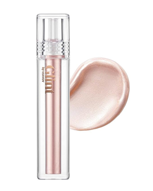 Glint Liquid Gel Highlighter (Dewy Moon, 0.) - Nose, Lips. 1oz