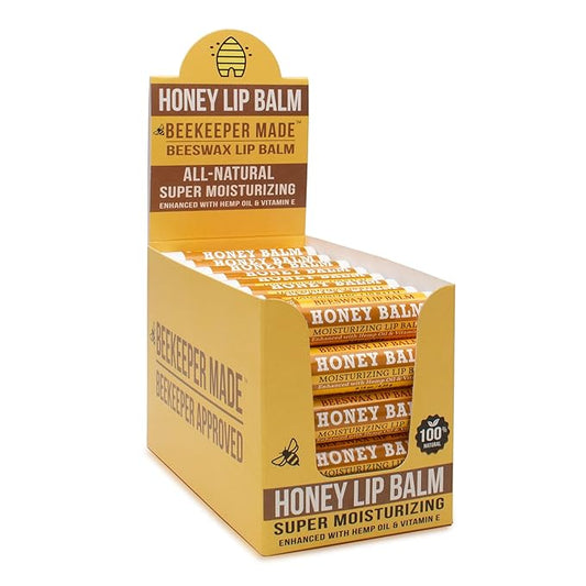 Beekeeper Made Beeswax Bulk Lip Balm,