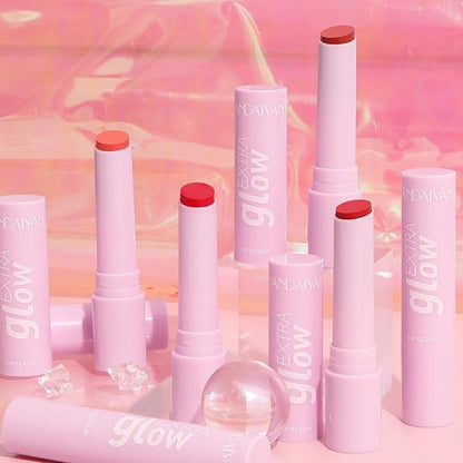 MUESCHER Glow Lip Balm Plumping Moisturizing Lipstick(05#)