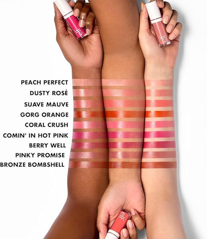 e.l.f. Camo Liquid Blush, Long-lasting Liquid Blush For Peach Perfect