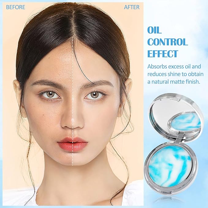 Oil Control Pressed Setting Powder, Matte Soft Jelly
