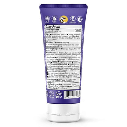 Badger Mineral Sunscreen SPF 50 Zinc Oxide Sunscreen with 98% Organic Ingredients, Reef-Safe, Broad-Spectrum, Hypoallergenic, Water Resistant, Unscented Adventure Sport Sunscreen 2.9 fl oz (2 Pack)