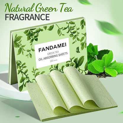 FANDAMEI Oil Blotting Sheets For Face, Oil Blotting 200 Counts