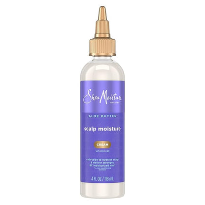 SheaMoisture Hair Cream Aloe Butter & Vitamin B3 With A Boost Of Hydration To Hydrate Scalp + Moisturized Hair 4oz
