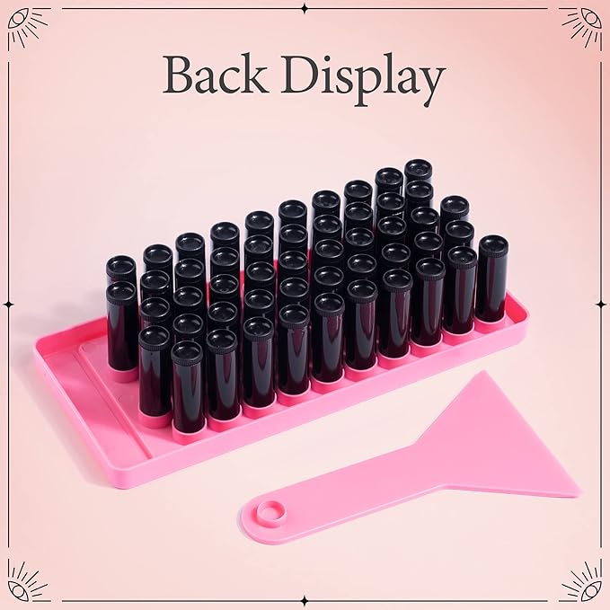 RONRONS 50 Pieces Refillable Lip Balm Tools