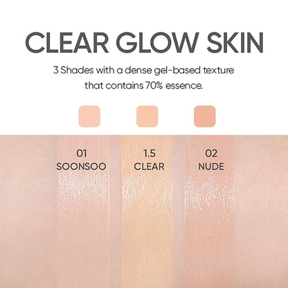 AMUSE Dew Jelly Vegan Cushion Foundation 01 SOONSOO