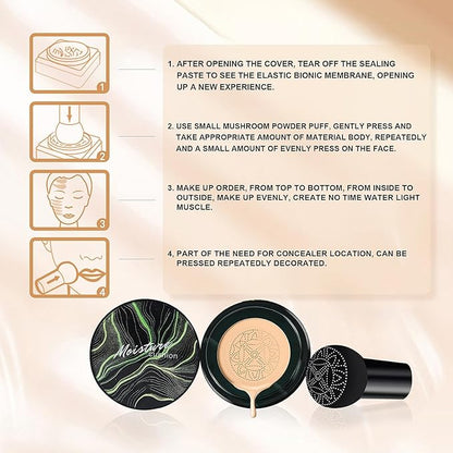 Mushroom Head Air Cushion CC Cream - Oil Types (Natural)