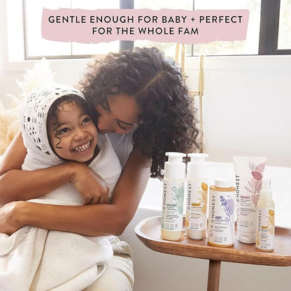 The Honest Company Conditioning Hair Detangler | Leave-in Conditioner + Fortifying Spray | Tear-free, Cruelty-Free, Hypoallergenic | Almond Nourishing, 4 fl oz