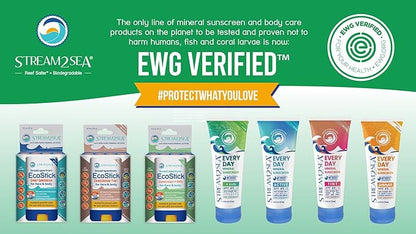 SPF 45 Every Day Tint Mineral Sunscreen | 2.5 Fl Oz Biodegradable, Paraben Free & Reef Safe Sunscreen | Non-Greasy Tinted Sunscreen For Face | Protection Against UVA & UVB for Face & Body