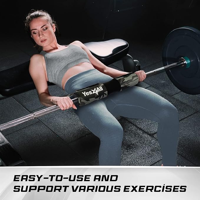 Yes4All Barbell Thick Foam Nylon Pad
