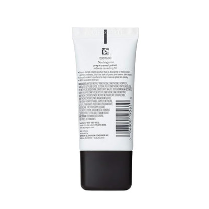 Neutrogena Prep + Correct Primer for Redness Correcting, of 2) 1.0 oz