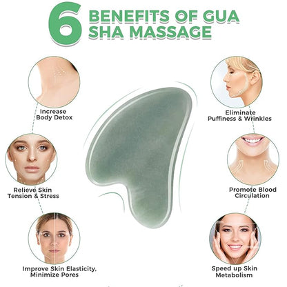 Gua Sha Guasha Facial Tools - Scraping