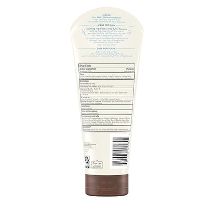 Aveeno Skin Relief Moisturizing Lotion for Very Dry Skin with Soothing Triple Oat & Shea Butter Formula, Dimethicone Skin Protectant Helps Heal Itchy, Dry Skin, Fragrance-Free, 8 fl. oz.