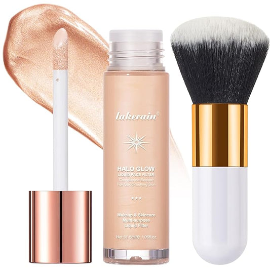 Natural Glow Liquid Filter Makeup, Longwear Face Luminizer, 1.06 fl oz