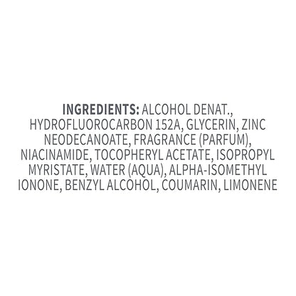Dove Whole Body Deo Aluminum Free Invisible Spray Deodorant Coconut & Vanilla for 72h Odor Control 4 oz