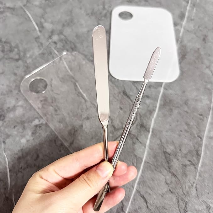 Foundation Spatula Stainless Steel Makeup Mixing Tool Cosmetic