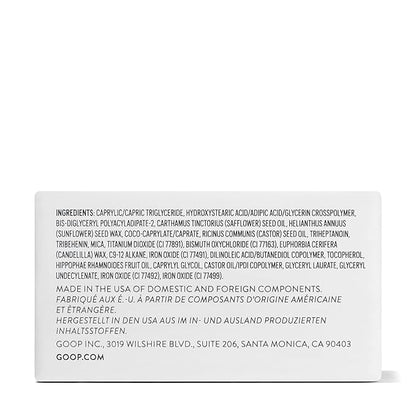 goop Beauty Cream Blush | Sheer Pop of Color for Lips & Cheeks | Vitamin C, Vitamin E & Safflower Oil | Natural Makeup for Glowing Skin | 0.5 oz | Whiskey - Warm Terracotta