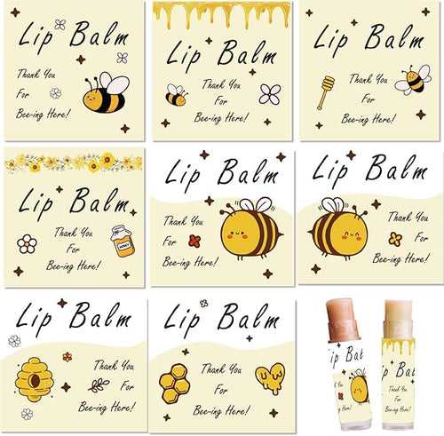 CRASPIRE 80Pcs 8 Styles Labels Lipsticks