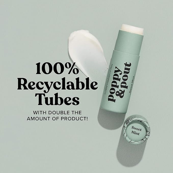 Poppy & Pout Sweet Mint Jumbo Recyclable