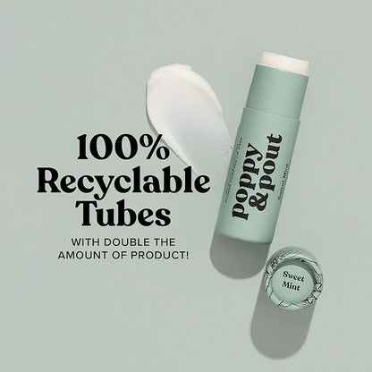 Poppy & Pout Sweet Mint Jumbo Recyclable