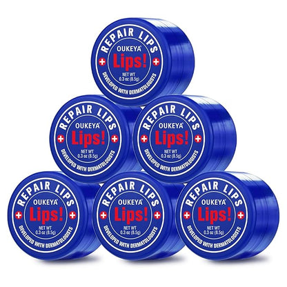 Lip Balm Treatment with Beeswax, Peppermint Chapping